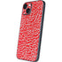 Elephant Print Red iPhone 14 Plus Skin