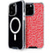 Elephant Print Red iPhone 14 Pro Max MagSafe Case