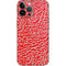 Elephant Print Red iPhone 14 Pro Max Skin