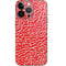 Elephant Print Red iPhone 15 Pro Skin