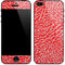 Elephant Print Red iPhone 5/5s/5SE Skin