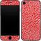 Elephant Print Red iPhone 7 Skin