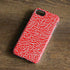 Elephant Print Red iPhone 8 Pro Case