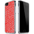 Elephant Print Red iPhone SE (2nd & 3rd Gen) Clear Case