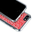 Elephant Print Red iPhone SE (2nd & 3rd Gen) Clear Case
