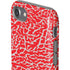 Elephant Print Red iPhone SE (2nd & 3rd Gen) Pro Case