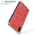 Elephant Print Red iPhone XR Clear Case