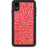 Elephant Print Red iPhone XR Waterproof Case