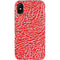 Elephant Print Red iPhone XS Pro Case