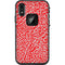 Elephant Print Red LifeProof Fre iPhone Skin