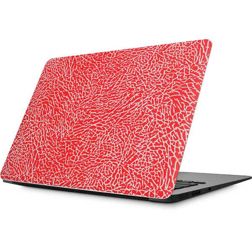 Elephant Print Red Apple MacBook Skin