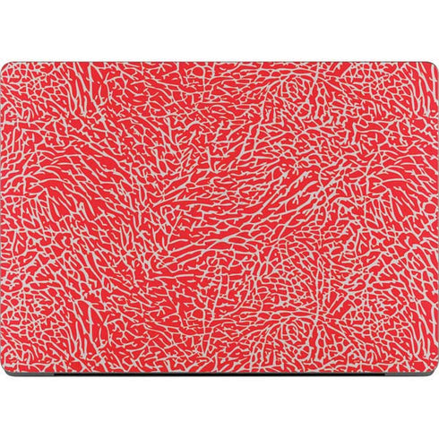 Elephant Print Red MacBook Pro 14in (2021-24) Skin