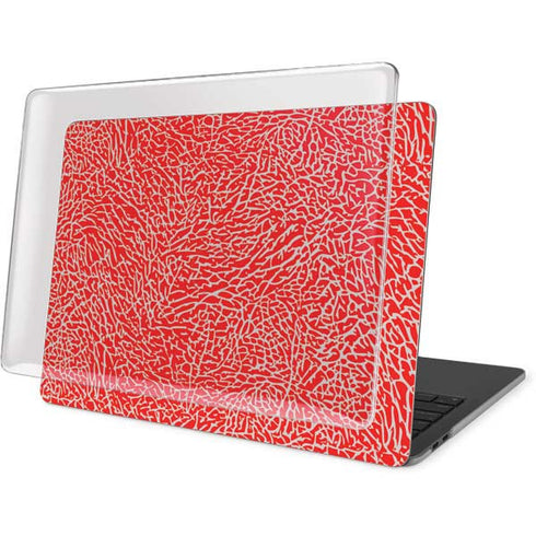 Elephant Print Red MacBook Pro 15in (2016-19) Case plus Skin