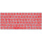 Elephant Print Red Magic Keyboard Skin