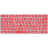 Elephant Print Red Magic Keyboard Skin