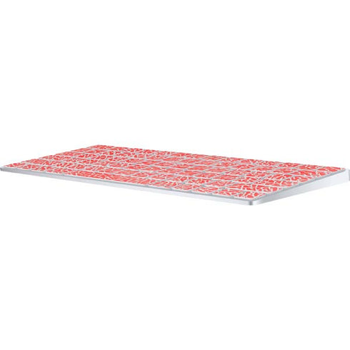 Elephant Print Red Magic Keyboard Skin