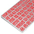 Elephant Print Red Magic Keyboard Skin