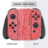 Elephant Print Red Nintendo Switch Bundle Skin