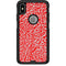 Elephant Print Red Otterbox Commuter iPhone Skin