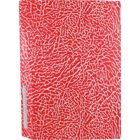 Elephant Print Red PS5 Bundle Skin