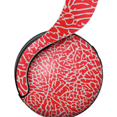 Elephant Print Red PULSE 3D Wireless Headset for PS5 Skin