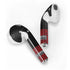 Elephant Print Red Sneakerhead Apple AirPods 2 Skin