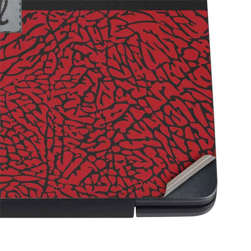 Elephant Print Red Sneakerhead Dell Vostro Skin