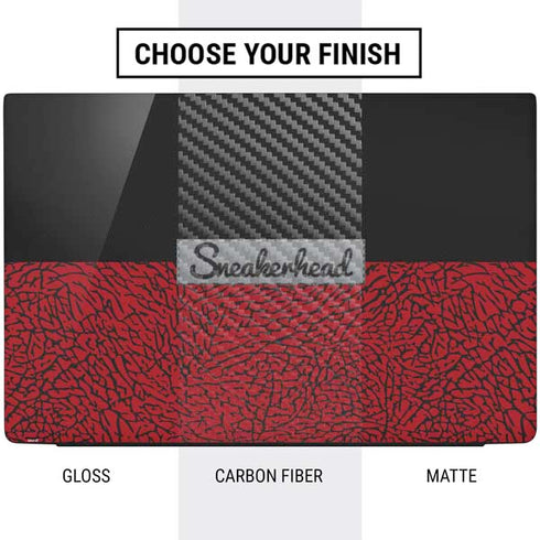 Elephant Print Red Sneakerhead Dell Vostro Skin