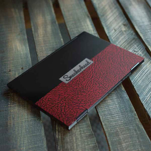 Elephant Print Red Sneakerhead HP Envy Skin