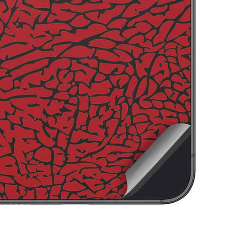 Elephant Print Red Sneakerhead Galaxy A14 5G Skin