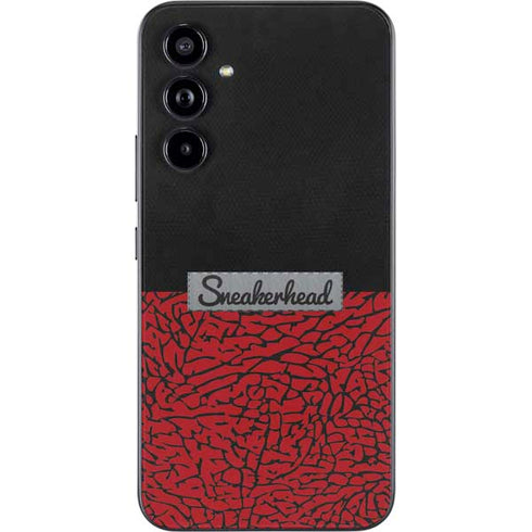 Elephant Print Red Sneakerhead Galaxy A54 5G Skin