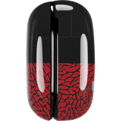 Elephant Print Red Sneakerhead Galaxy Buds Pro Skin