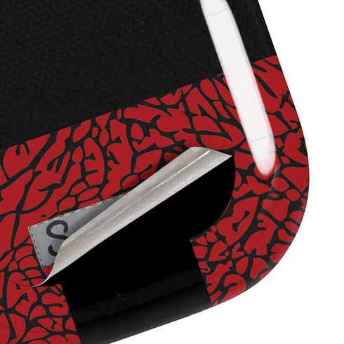 Elephant Print Red Sneakerhead Galaxy Buds Pro Skin