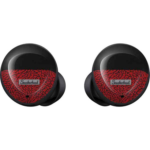 Elephant Print Red Sneakerhead Galaxy Buds Skin
