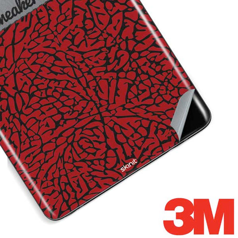 Elephant Print Red Sneakerhead Galaxy Note 8 Skin