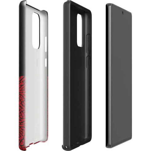 Elephant Print Red Sneakerhead Galaxy Note20 5G Pro Case