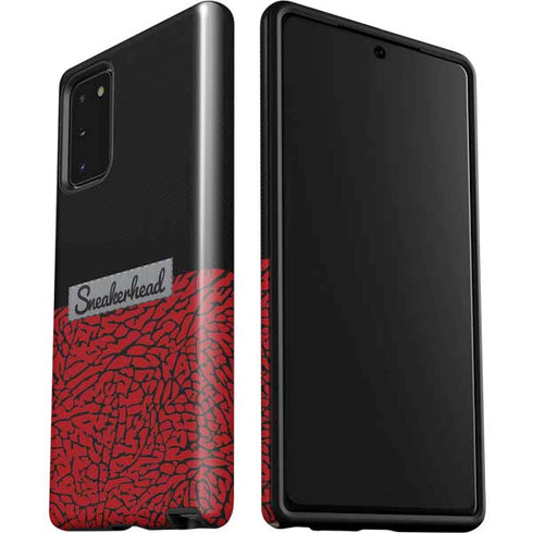 Elephant Print Red Sneakerhead Galaxy Note20 5G Pro Case