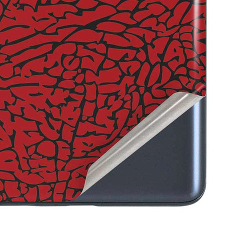 Elephant Print Red Sneakerhead Galaxy S20 Fan Edition Skin