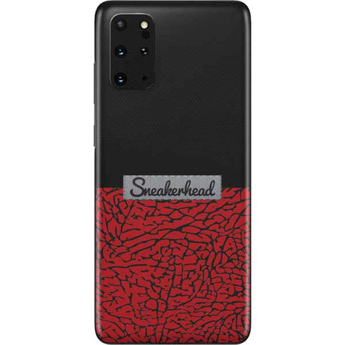 Elephant Print Red Sneakerhead Galaxy S20 Plus Skin