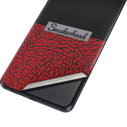 Elephant Print Red Sneakerhead Galaxy S21 5G Skin