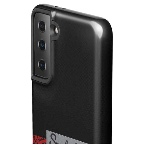 Elephant Print Red Sneakerhead Galaxy S21 Plus 5G Pro Case