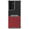 Elephant Print Red Sneakerhead Galaxy S21 Ultra 5G Clear Case