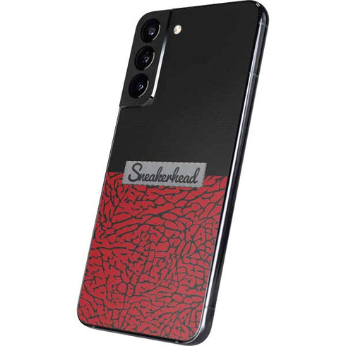 Elephant Print Red Sneakerhead Galaxy S22 Plus Skin