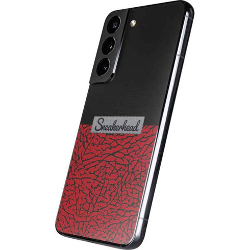 Elephant Print Red Sneakerhead Galaxy S22 Skin