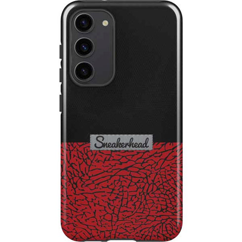 Elephant Print Red Sneakerhead Galaxy S23 Plus Pro Case