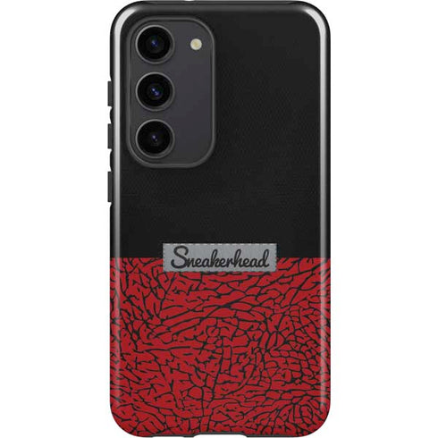 Elephant Print Red Sneakerhead Galaxy S23 Pro Case