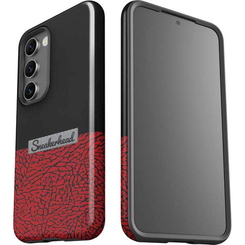 Elephant Print Red Sneakerhead Galaxy S23 Pro Case