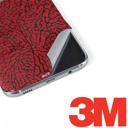 Elephant Print Red Sneakerhead Galaxy S8 Plus Skin