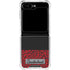 Elephant Print Red Sneakerhead Galaxy Z Flip5 5G Clear Case