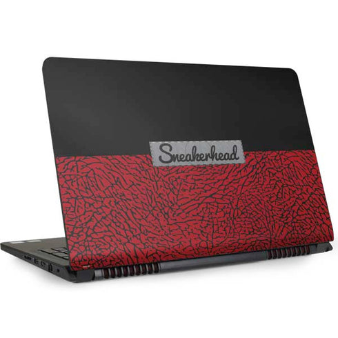 Elephant Print Red Sneakerhead Dell Inspiron Skin